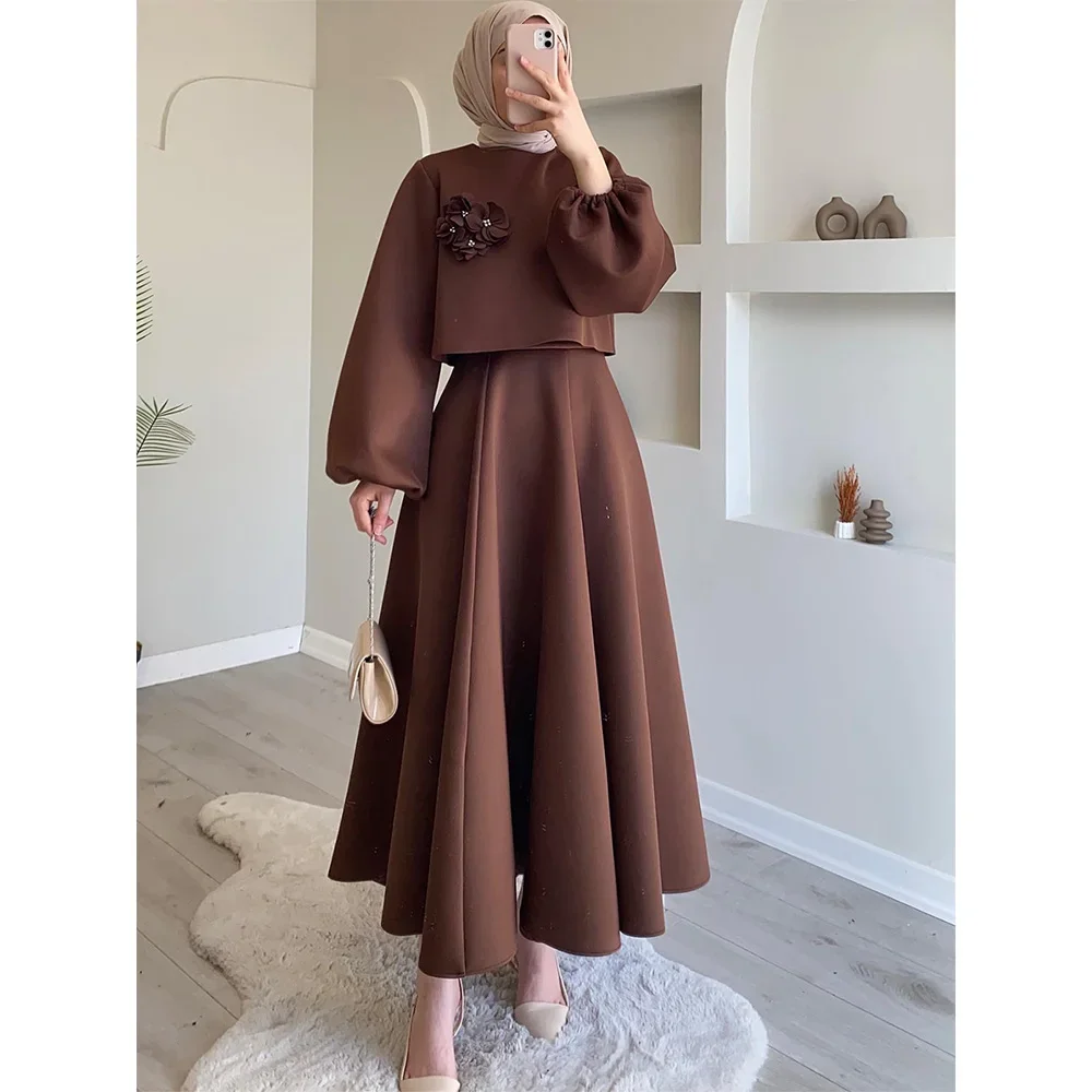 Eid Dubai Fashion  2 Piece Set - Street Fashion Dubai incelemesi ve fiyatı