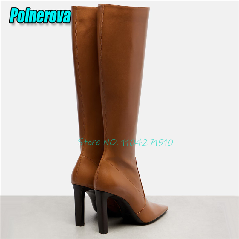 Street Style Pointed Toe High  - Street Fashion Runway incelemesi ve fiyatı