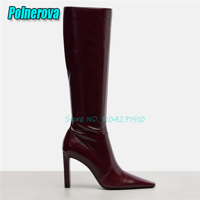 Street Style Pointed Toe High  - Street Fashion Runway incelemesi ve fiyatı