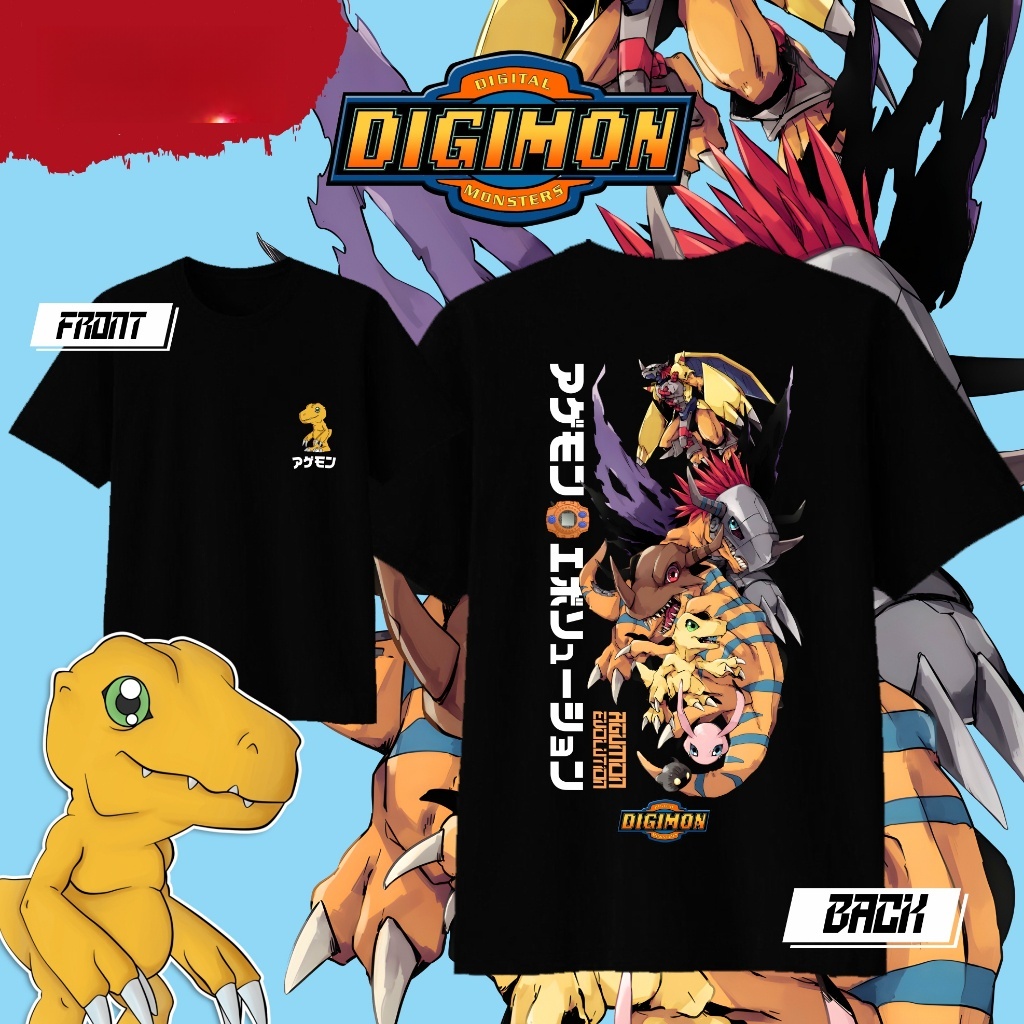 Anime Digimon Agumon Evolution - Street Fashion Evolution incelemesi ve fiyatı