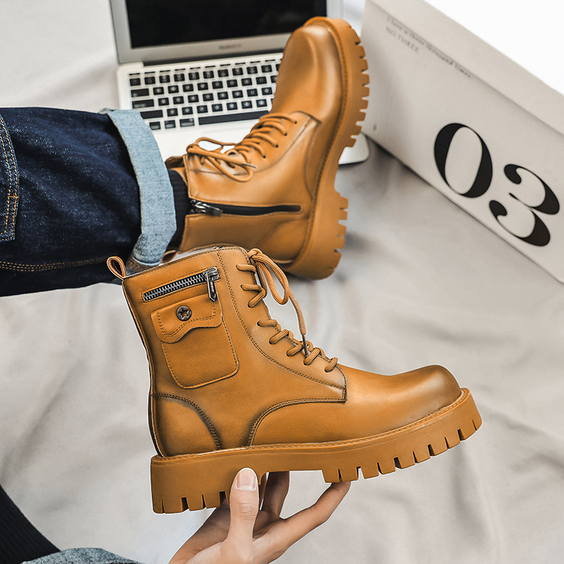 2025 Trend Men Boots Sneakers  - Street Fashion Trend 2025 incelemesi ve fiyatı