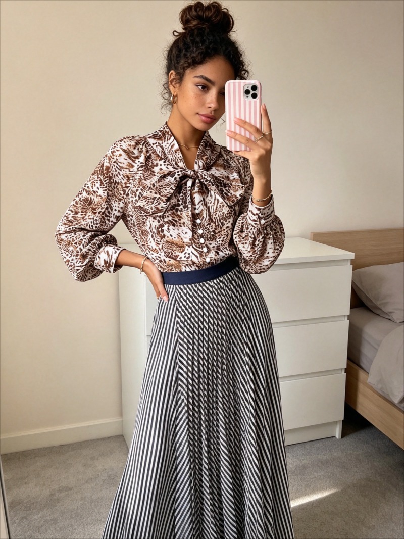 New Fashion Light Mature Leopa - Korean Street Fashion Female incelemesi ve fiyatı