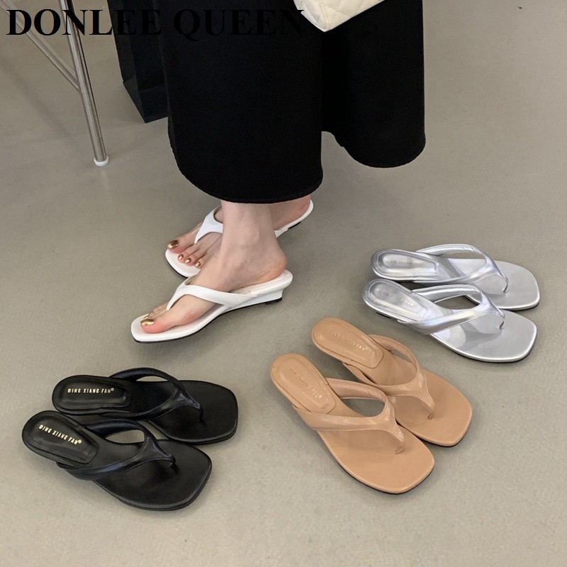 Fashion Clip Toe Wedges Low He - Street Fashion Brands incelemesi ve fiyatı