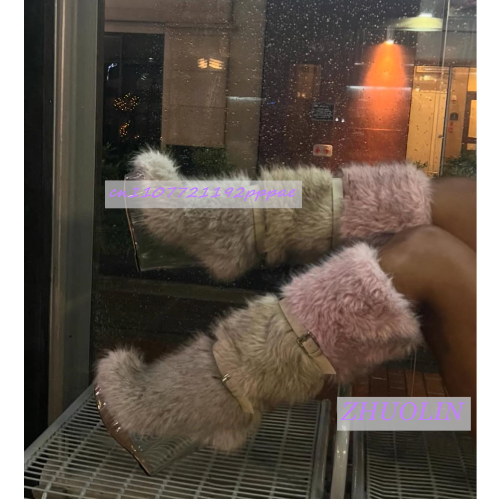 Winter Gradient Furry Transpar - Street Fashion Runway incelemesi ve fiyatı