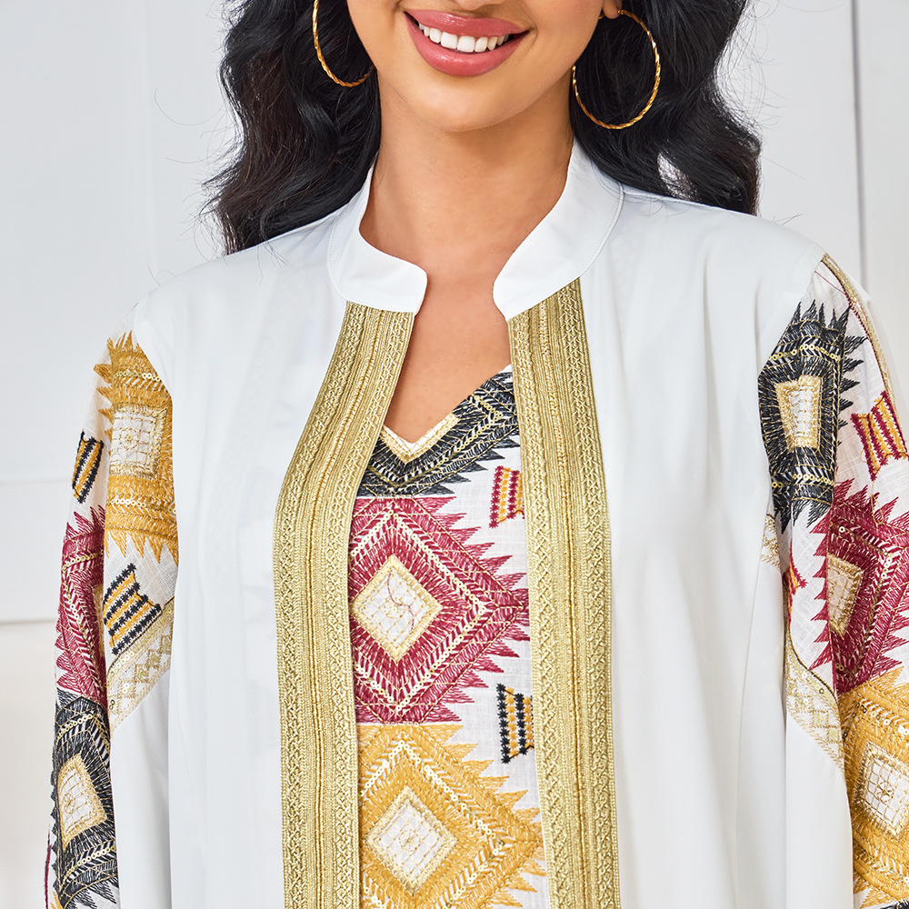 Muslim Robe Dubai Clothing Emb - Street Fashion Dubai incelemesi ve fiyatı