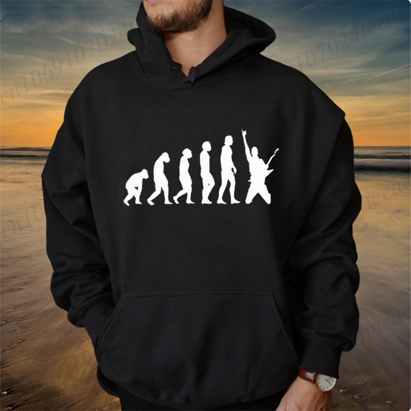 Evolution Guitar Player Printe - Street Fashion Evolution incelemesi ve fiyatı