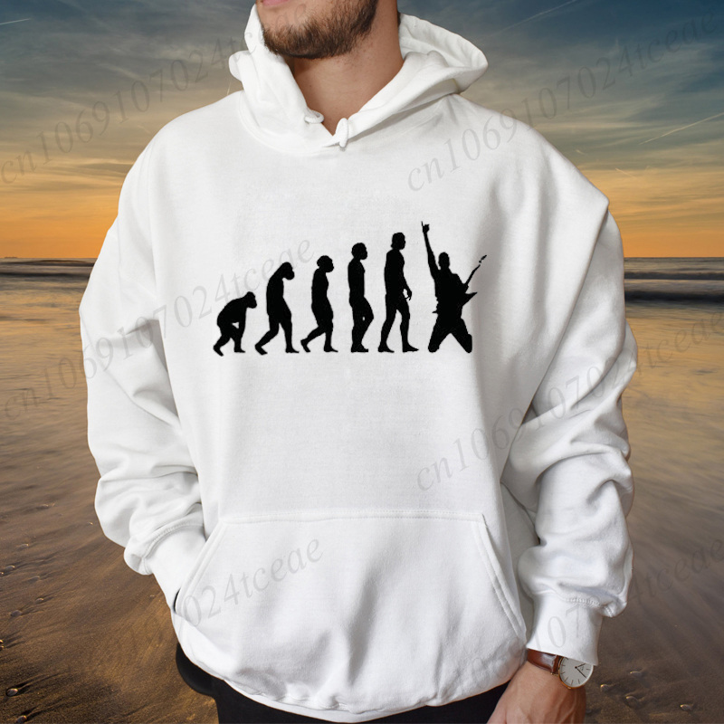 Evolution Guitar Player Printe - Street Fashion Evolution incelemesi ve fiyatı