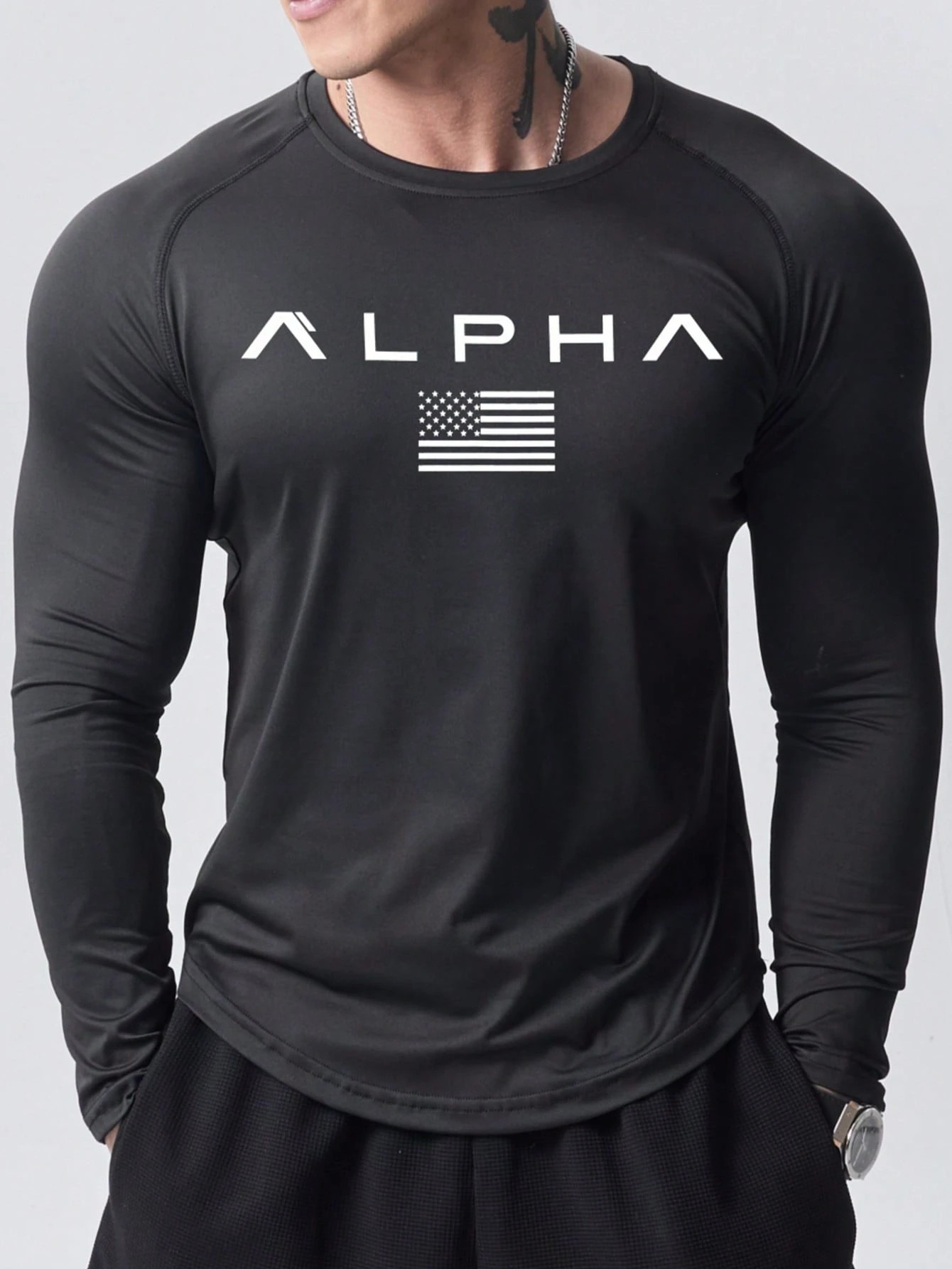 New men's long-sleeved T-shirt - Street Fashion China incelemesi ve fiyatı