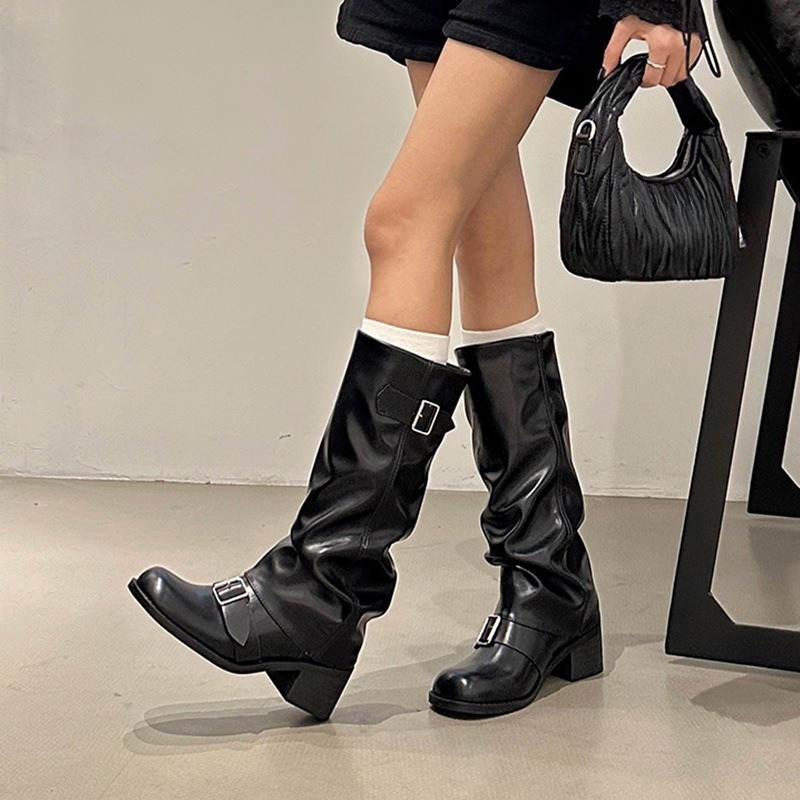2025new Woman Boots Knee High  - Street Fashion Trend 2025 incelemesi ve fiyatı
