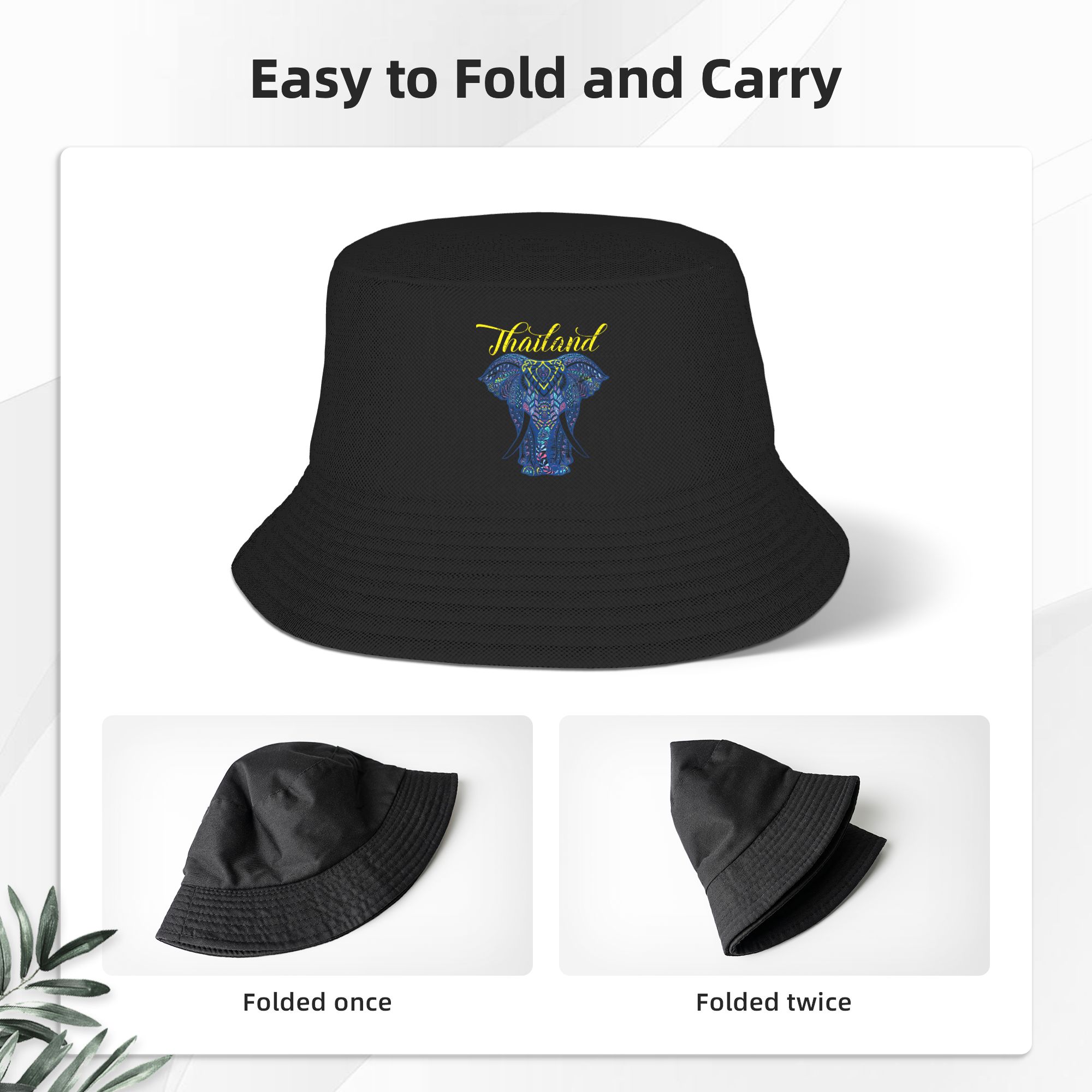 Vintage Thailand Bucket Hat  S - Street Fashion Thailand incelemesi ve fiyatı