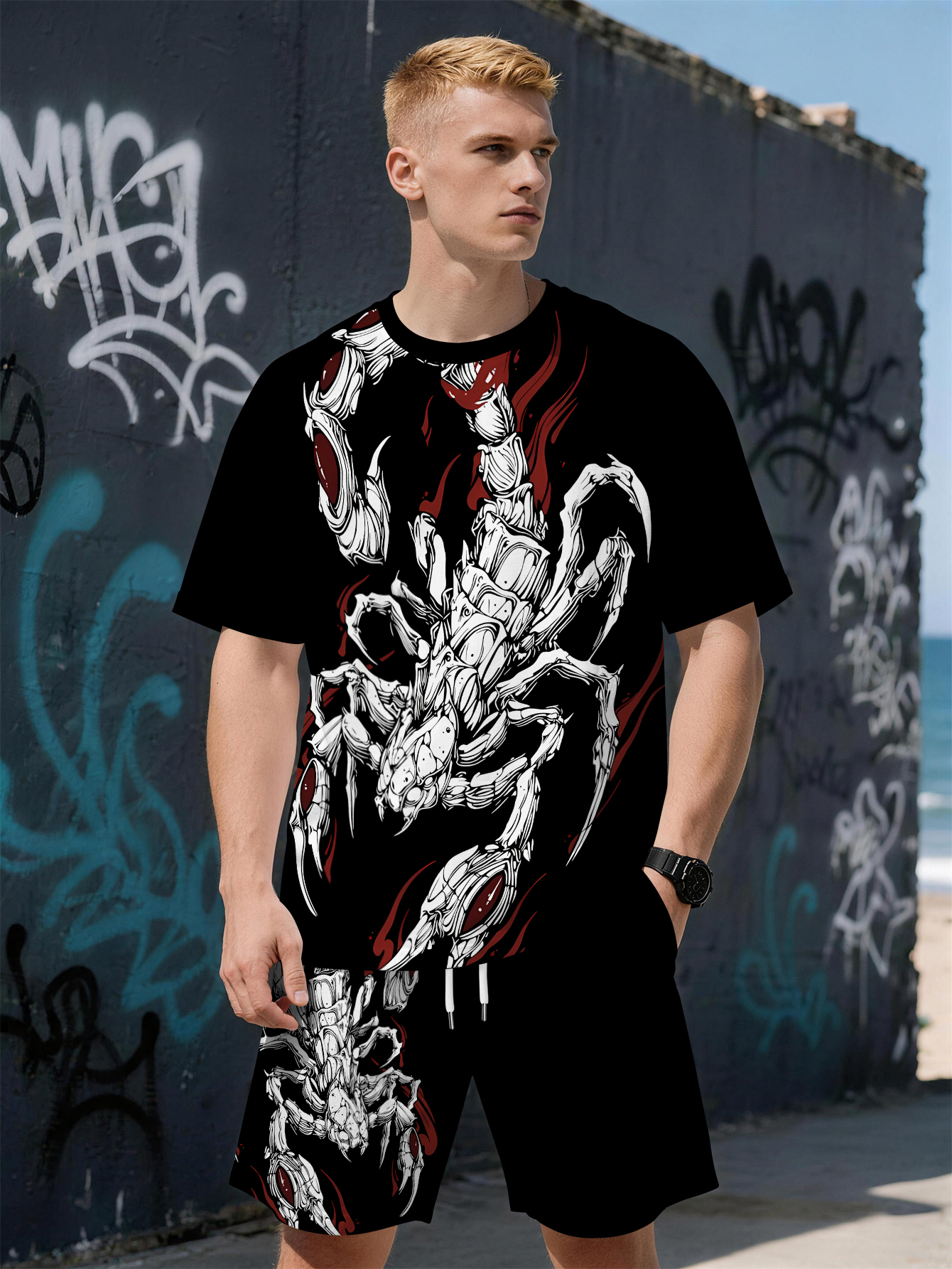 2026 Summer New Men's Short-Sl - Street Fashion China incelemesi ve fiyatı