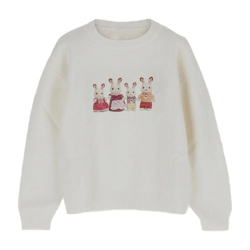 Spring Sweaters New Sweet Stre - Korean Street Fashion Female incelemesi ve fiyatı