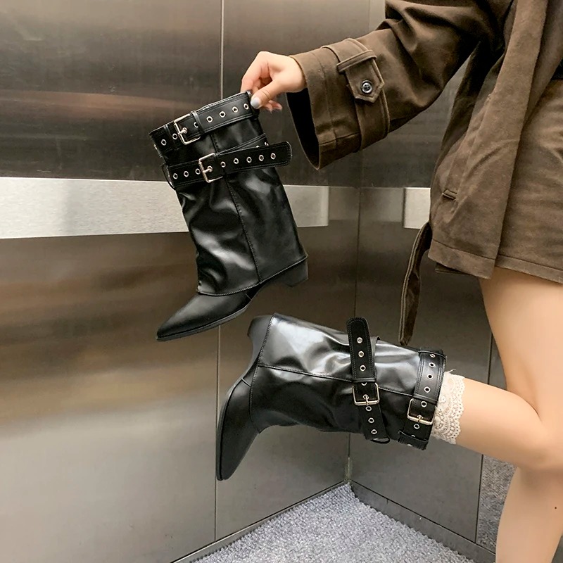 2025 Pointed Toe Women's Winte - Street Fashion Trend 2025 incelemesi ve fiyatı