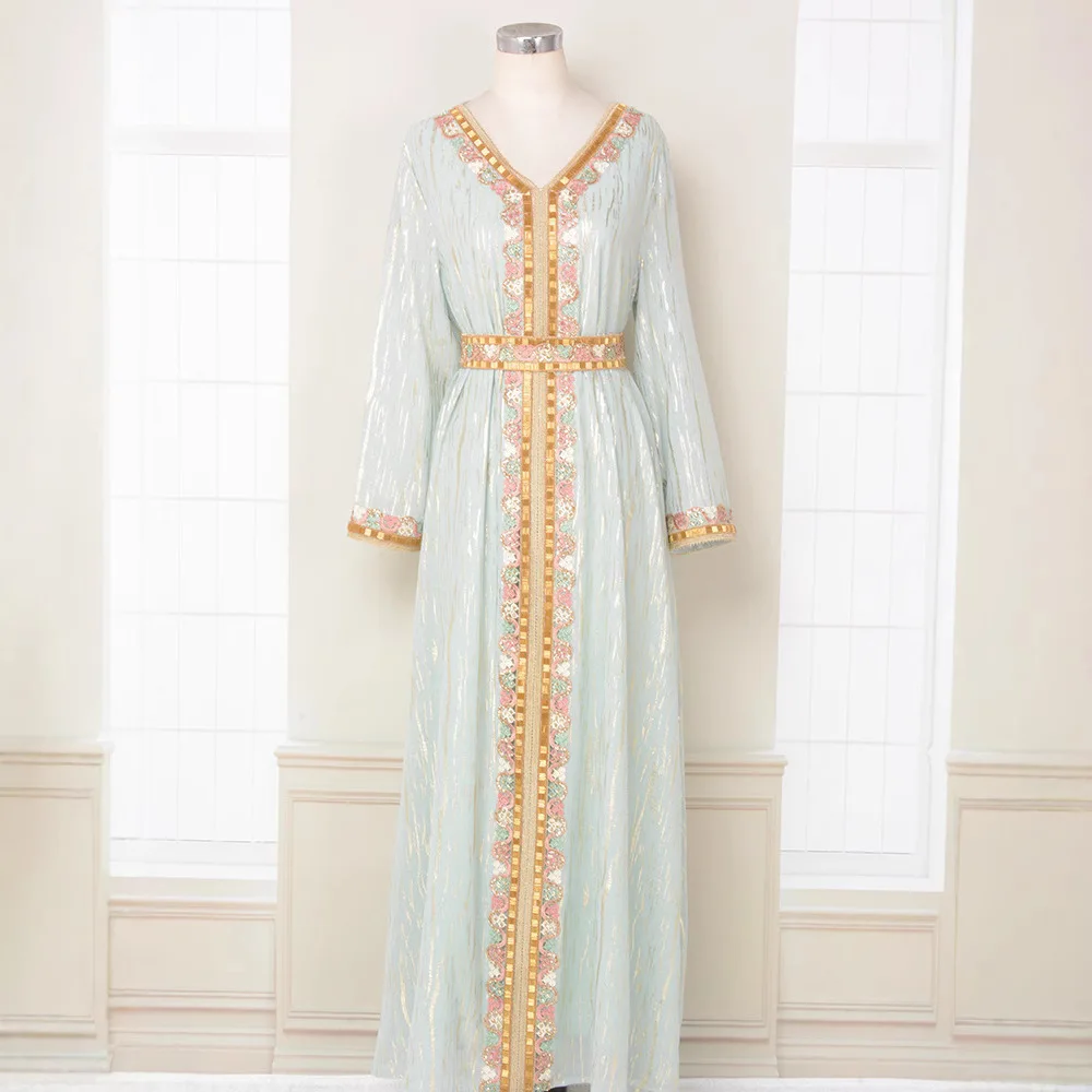Muslim Women's Hot Gold Bead T - Street Fashion Dubai incelemesi ve fiyatı