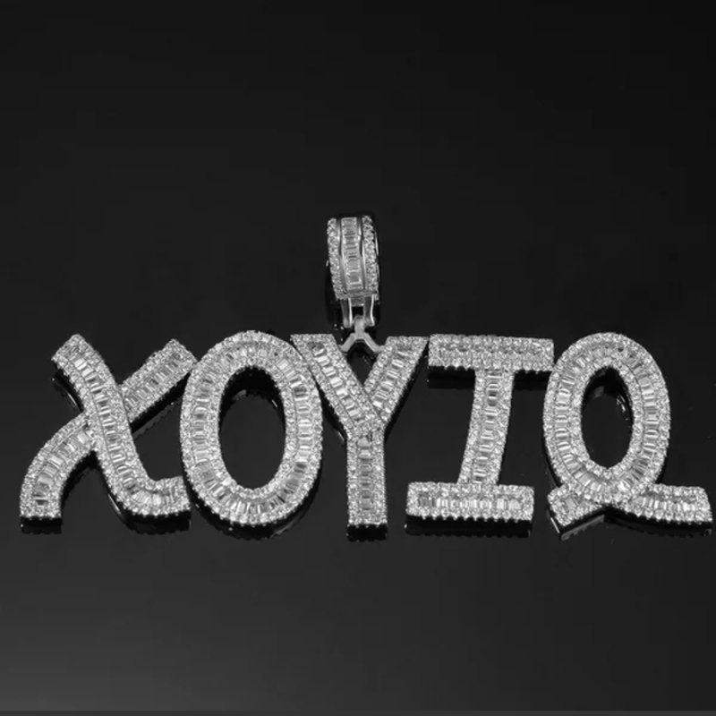 Custom Name Words Baguette Let - Street Fashion Necklace incelemesi ve fiyatı
