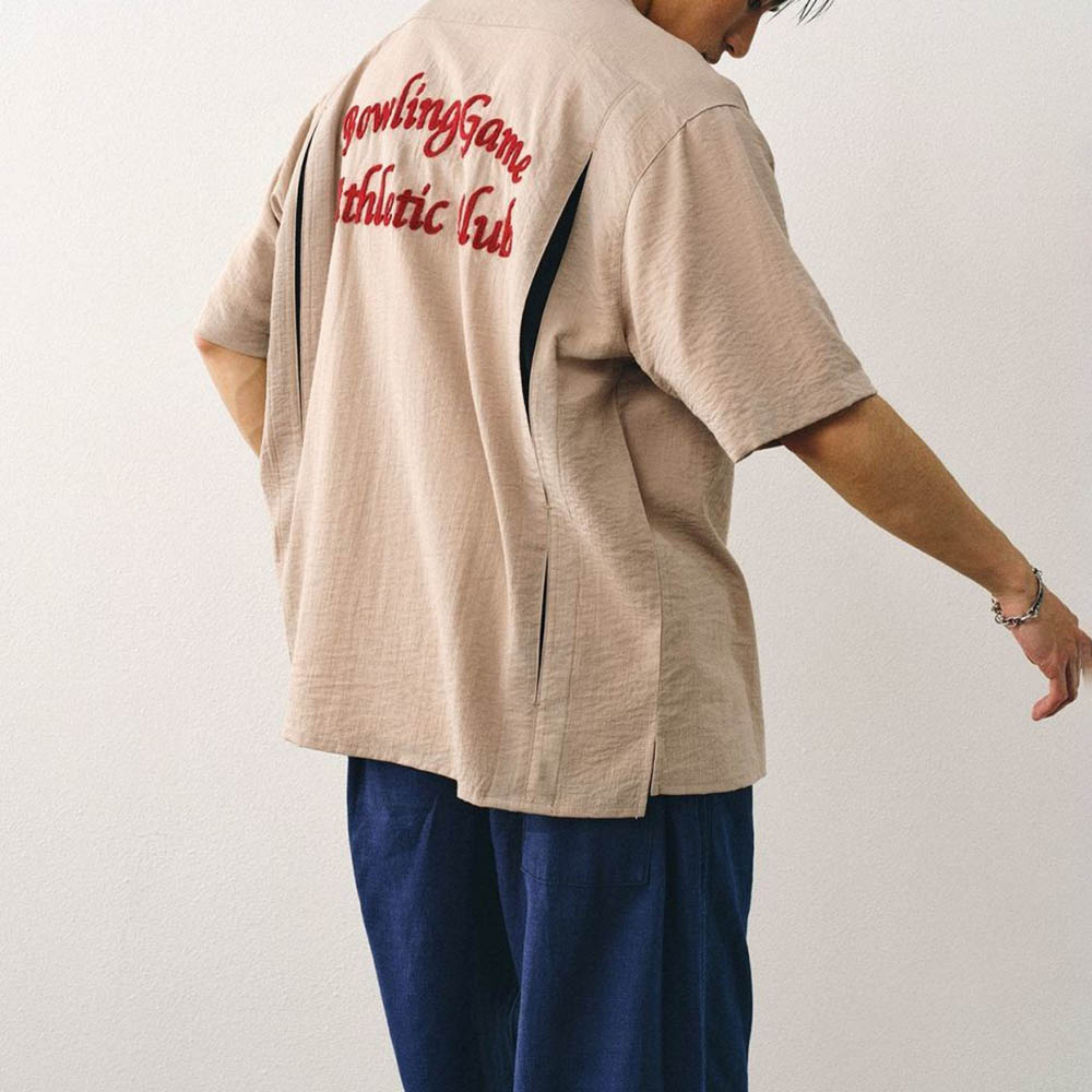 Men's Embroidered Short-Sleeve - Street Fashion Trend 2025 incelemesi ve fiyatı