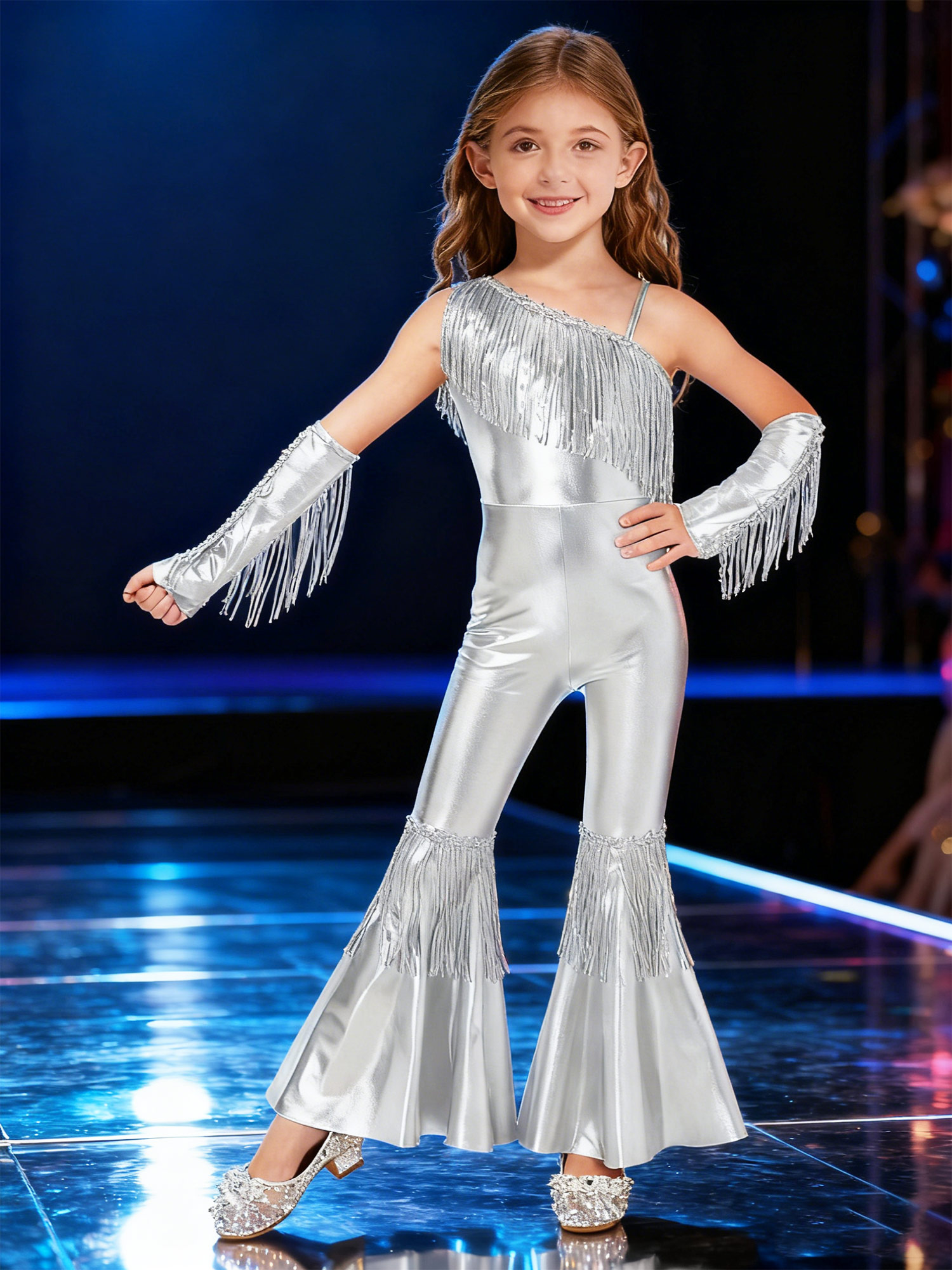 Girls Street Jazz Dance Costum - Street Fashion Girls incelemesi ve fiyatı