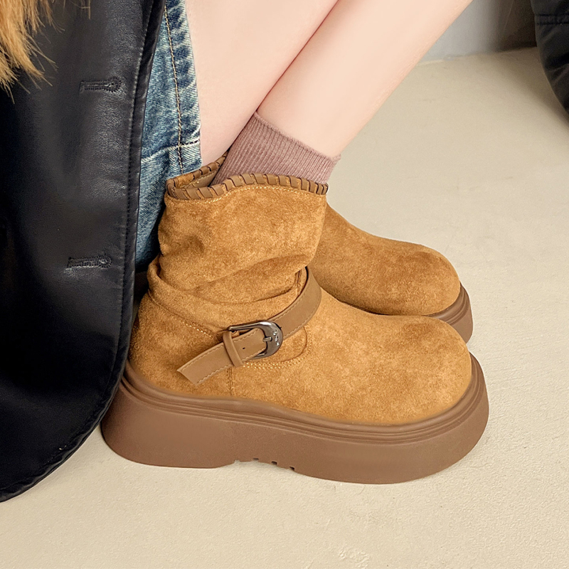 Flats Ankle Boots for Women Pl - Street Fashion Trend 2025 incelemesi ve fiyatı