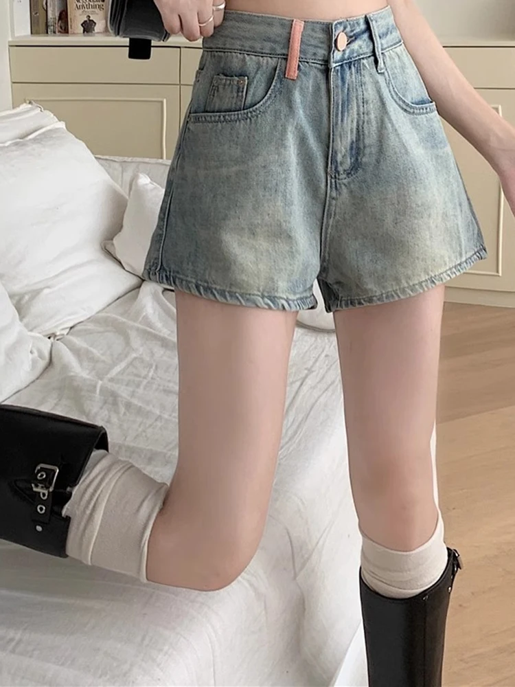 Girls Korean High Waist Denim  - Korean Street Fashion Female incelemesi ve fiyatı