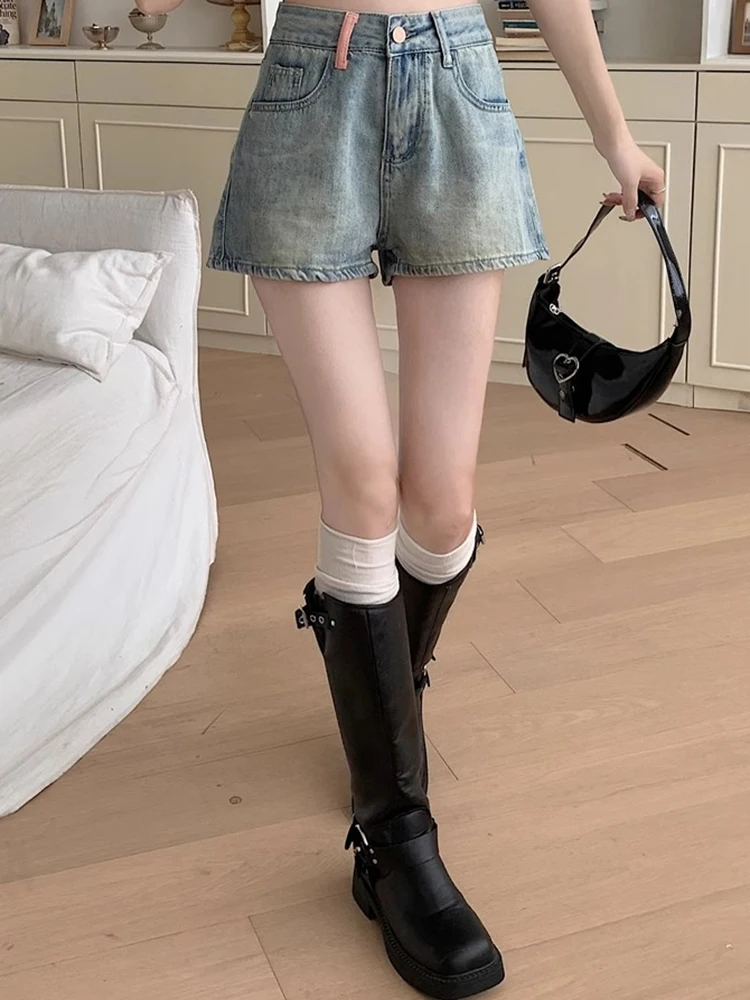 Girls Korean High Waist Denim  - Korean Street Fashion Female incelemesi ve fiyatı