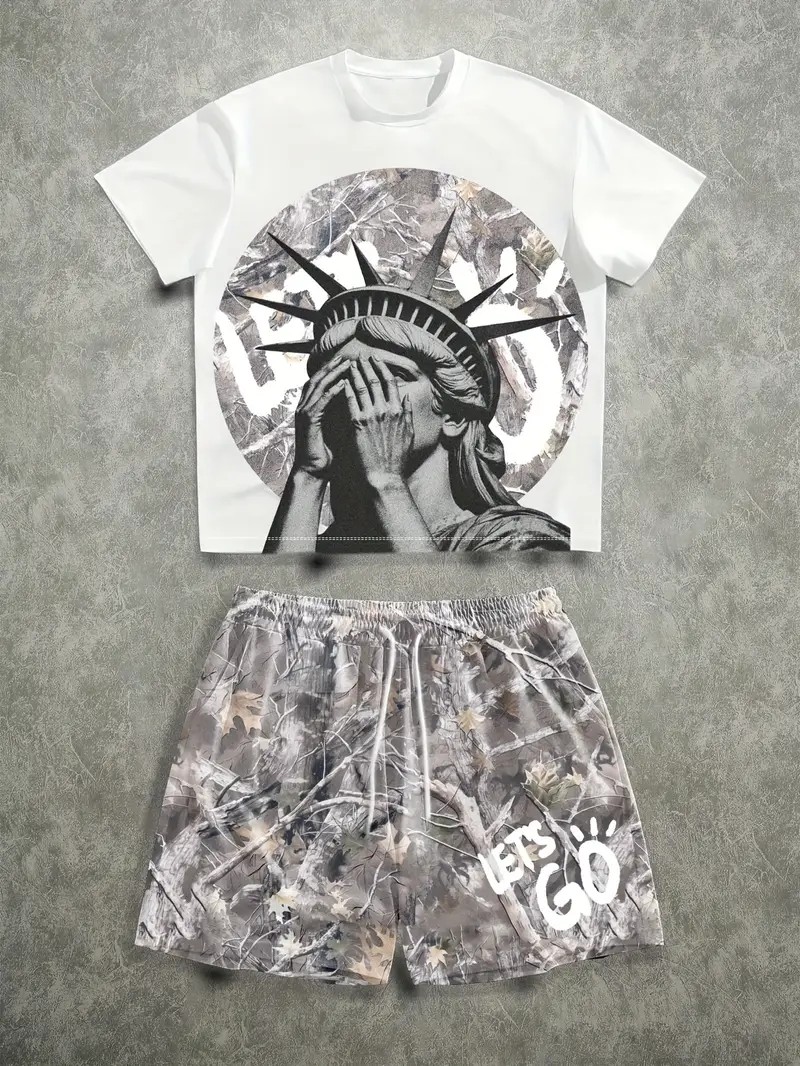The 2026 Summer New men's Set  - Street Fashion China incelemesi ve fiyatı