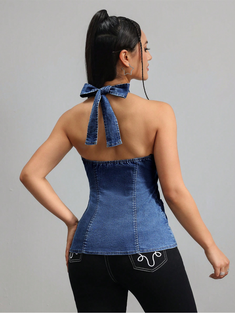 2026 new neck hanging sleevele - Street Fashion Girls incelemesi ve fiyatı