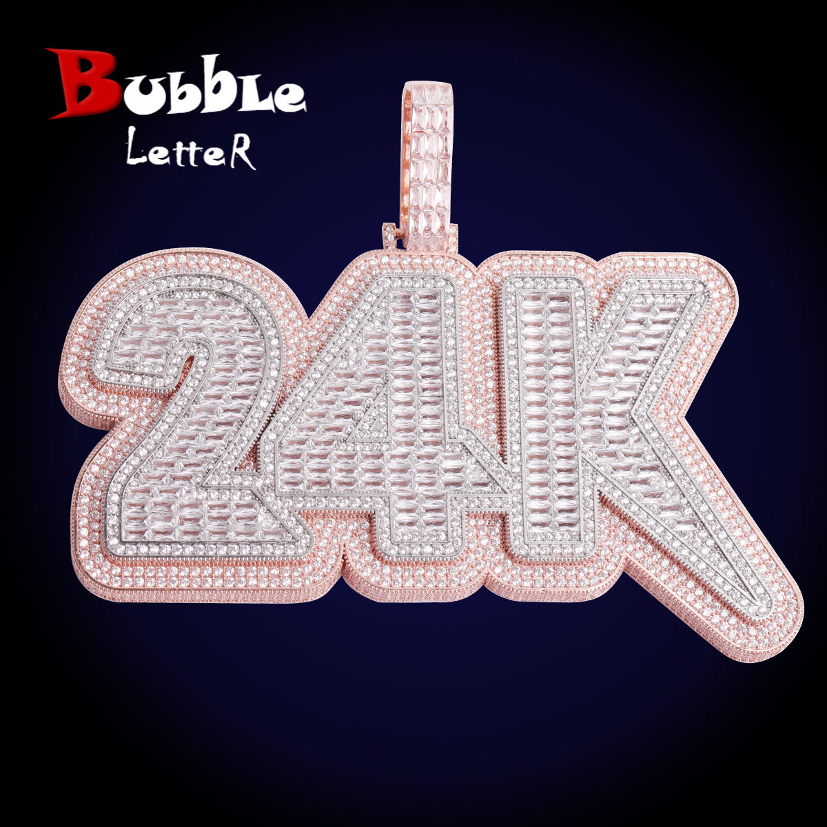 Bubble Letter Customized Name  - Street Fashion Necklace incelemesi ve fiyatı