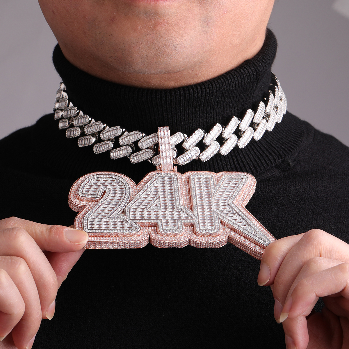 Bubble Letter Customized Name  - Street Fashion Necklace incelemesi ve fiyatı
