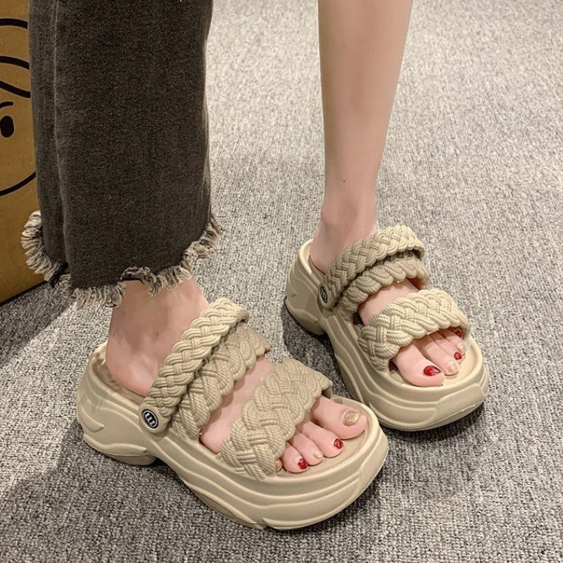 Women Platform Slippers Thick  - Street Fashion Girls incelemesi ve fiyatı