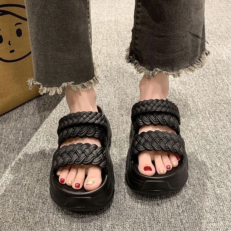 Women Platform Slippers Thick  - Street Fashion Girls incelemesi ve fiyatı