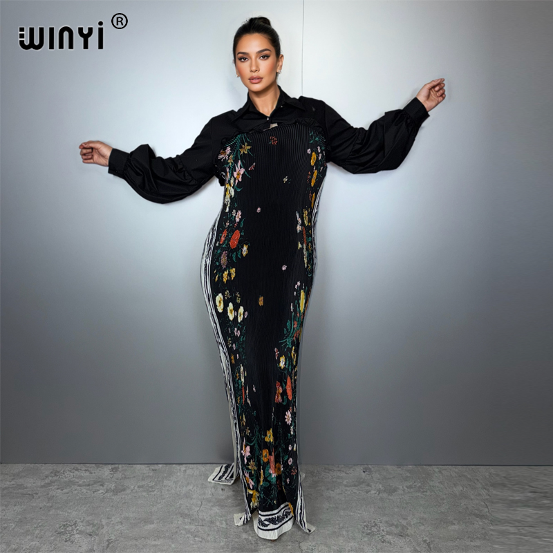 WINYI Elastic slim dress Stree - Street Fashion Dubai incelemesi ve fiyatı