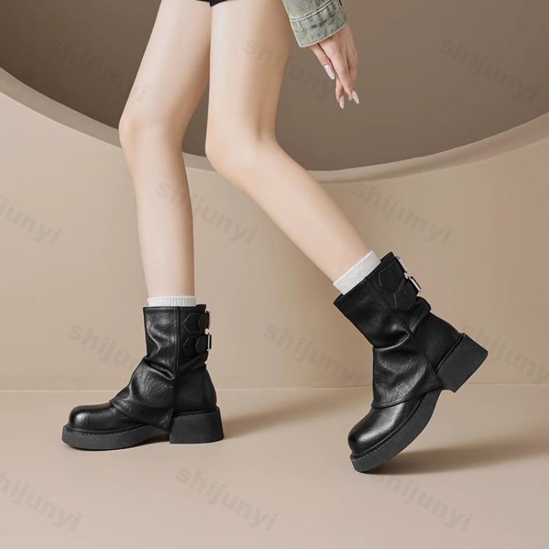 Women Short Boots 2025 Autumn  - Street Fashion Trend 2025 incelemesi ve fiyatı