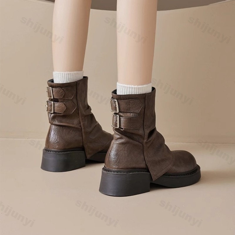 Women Short Boots 2025 Autumn  - Street Fashion Trend 2025 incelemesi ve fiyatı