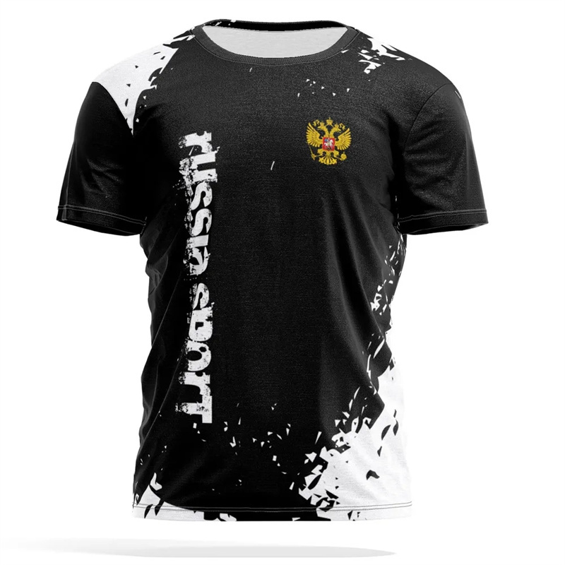 Russian National Emblem Print  - Street Fashion Russia incelemesi ve fiyatı