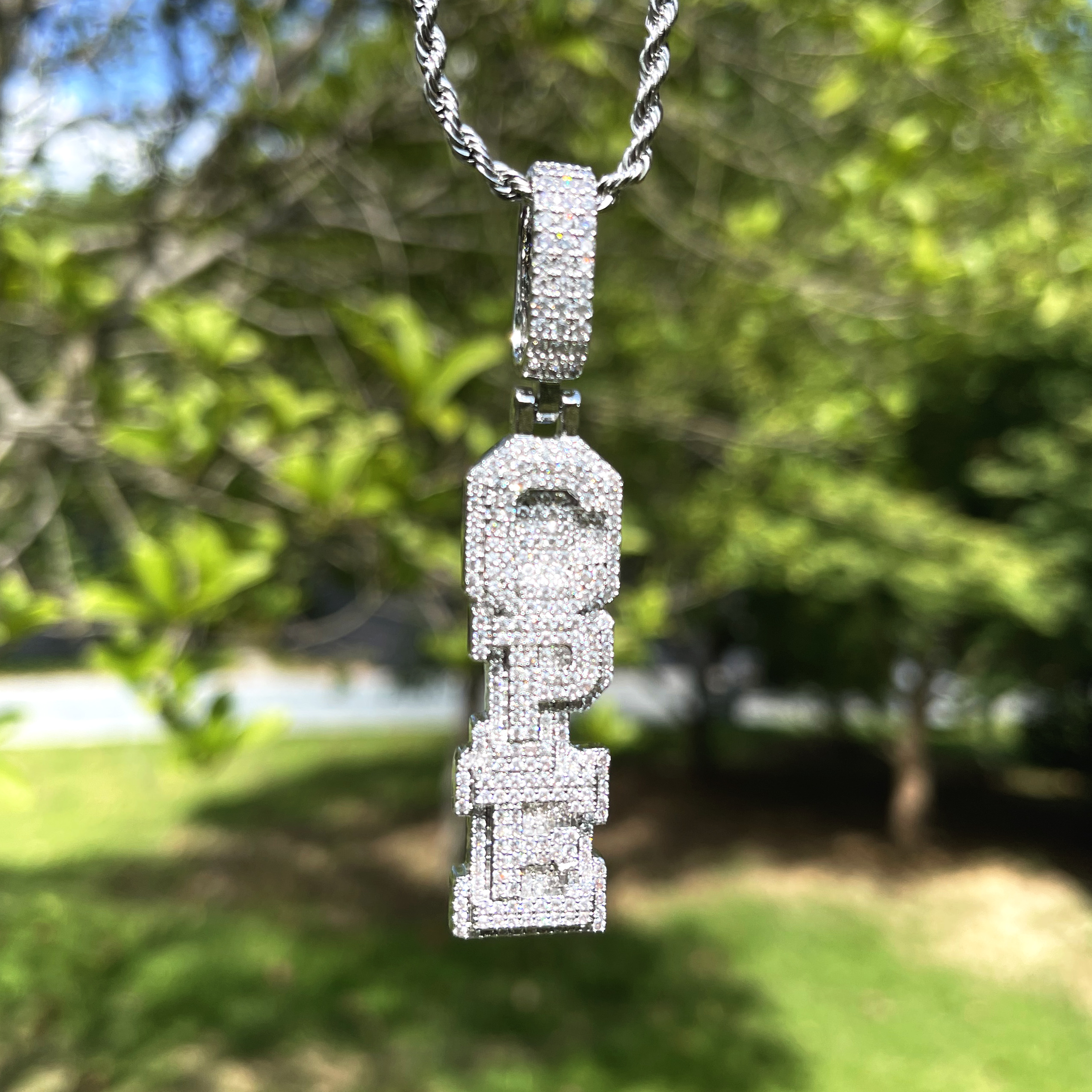 Bubble Letter Customized Name  - Street Fashion Necklace incelemesi ve fiyatı