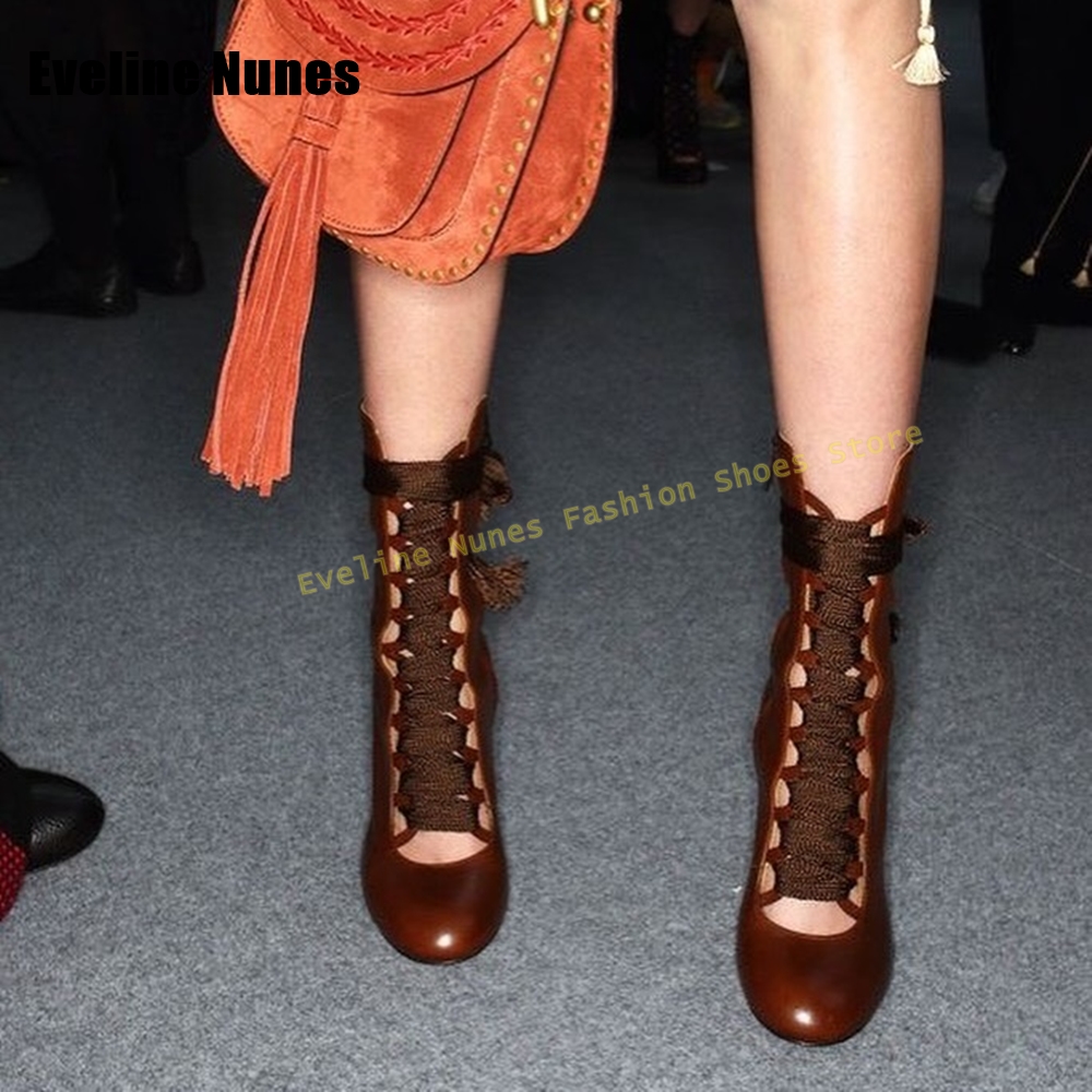 Cross Tied Fashion Catwalk Boo - Street Fashion Trend 2025 incelemesi ve fiyatı
