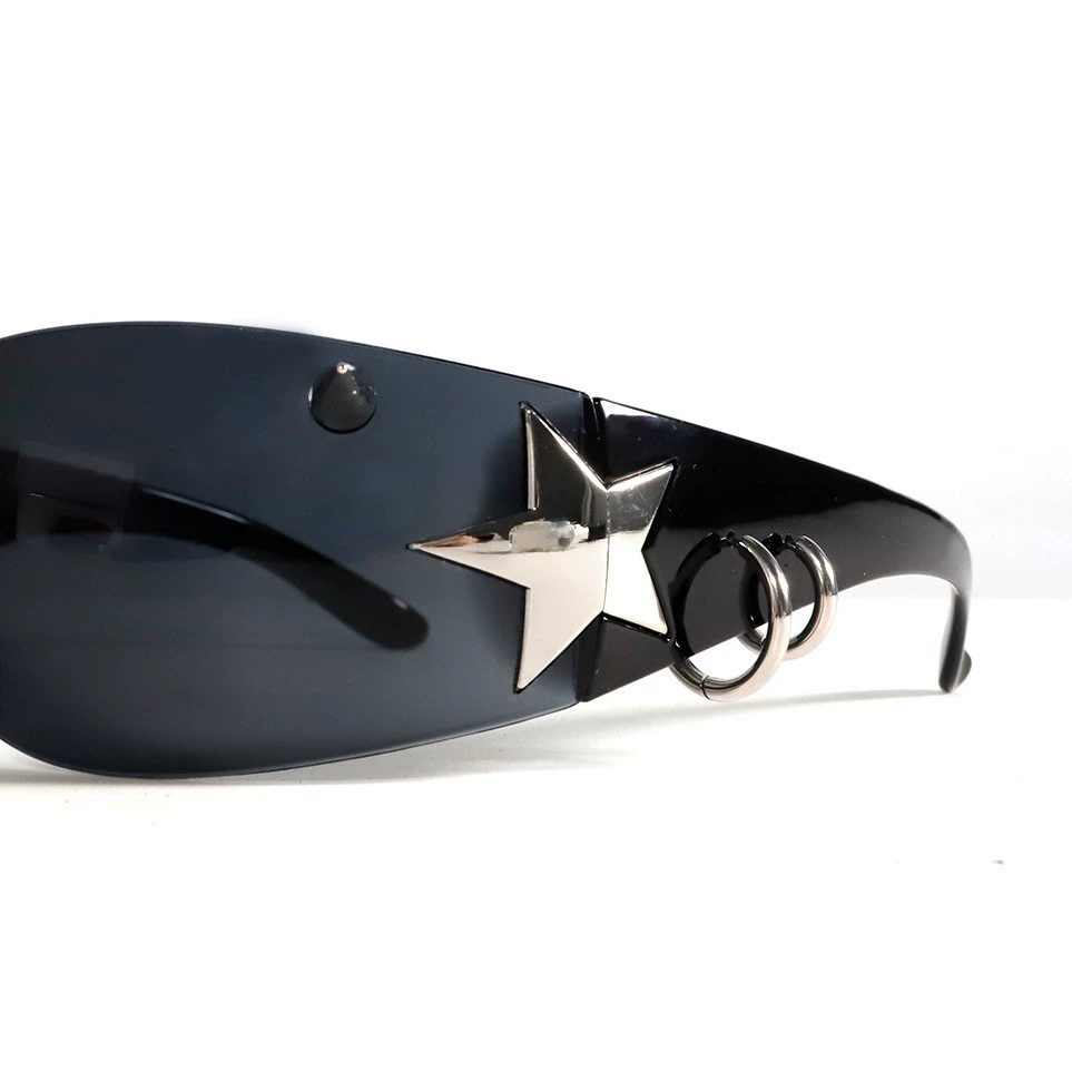 Rivet Punk Metal Star Frame Gl - Street Fashion Girls incelemesi ve fiyatı