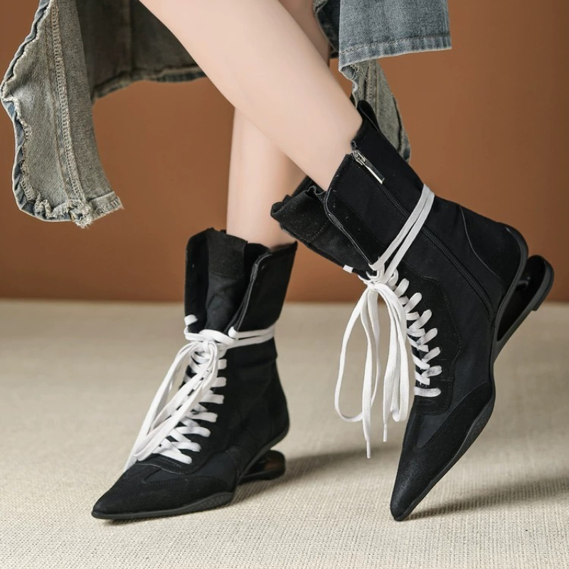 Pointed Toe Cross-tied Designe - Street Fashion Brands incelemesi ve fiyatı
