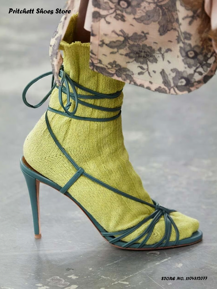 Women's Knotted Leather Strapp - Street Fashion Runway incelemesi ve fiyatı