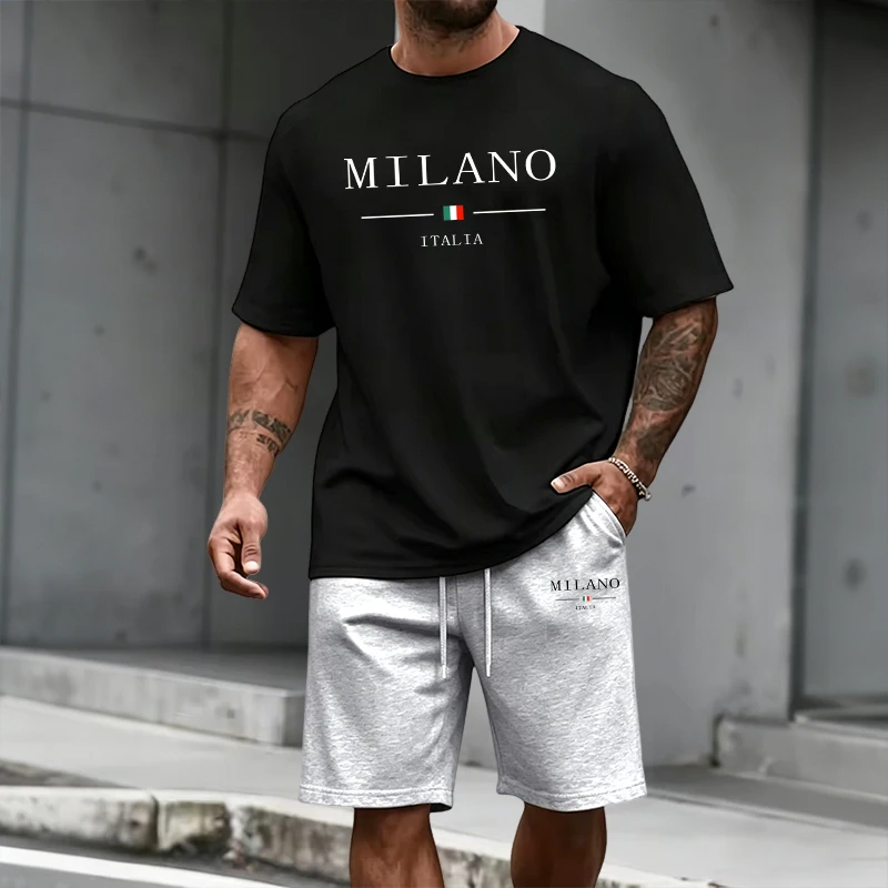 Men's Tracksuit Short Sleeve T - Fashion Streetwear incelemesi ve fiyatı