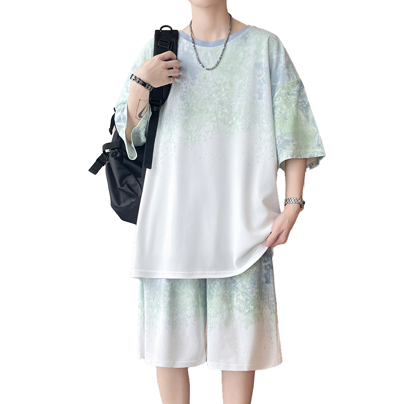 【Top 5-Point Pants】Men's T-Shi - Street Fashion China incelemesi ve fiyatı