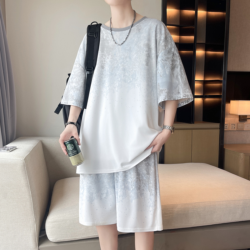 【Top 5-Point Pants】Men's T-Shi - Street Fashion China incelemesi ve fiyatı